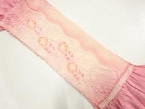 正絹　絞り　帯揚げ